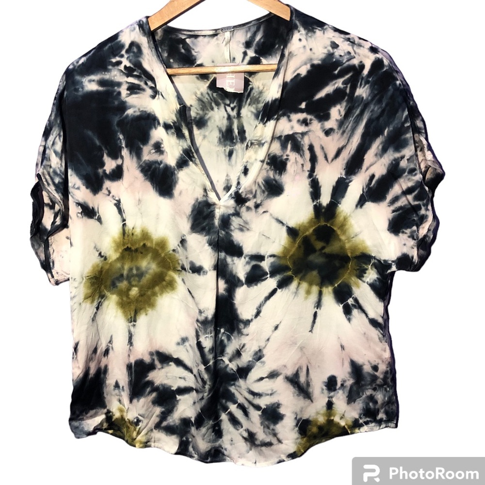 YFB hippie Seaweed Mars Tie Dye Printed Top